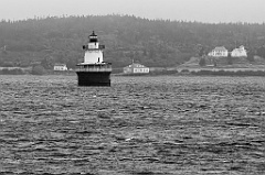 Spark Plug Construction of Lubec Channel Light - BW
